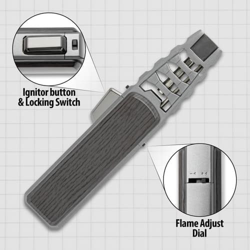 Full image of Butane Torch with features.